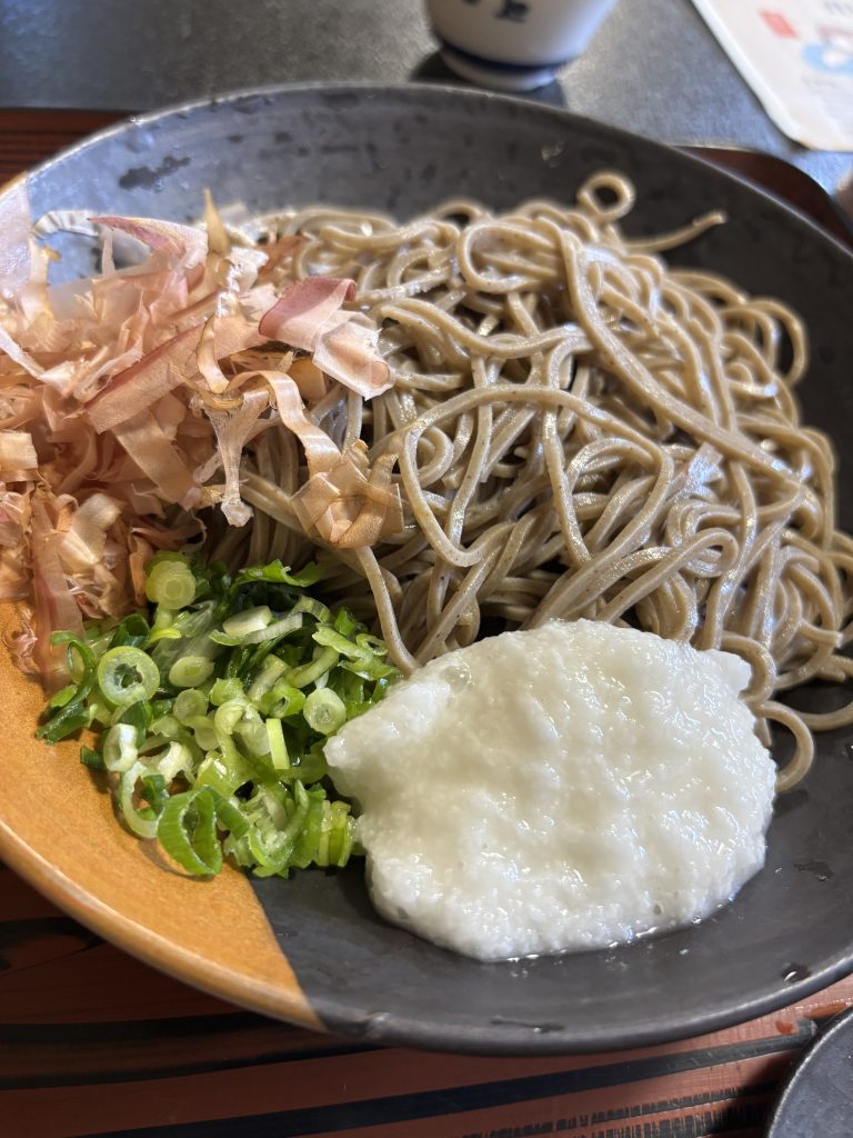 蕎麦の立ち位置
