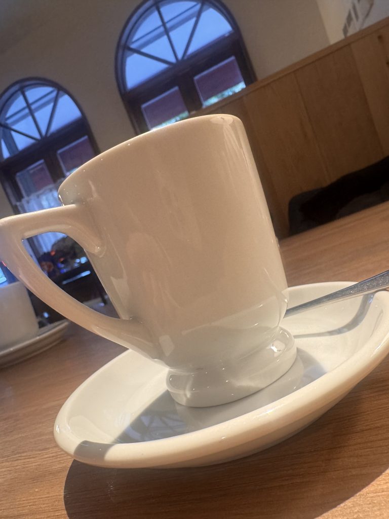 朝活カフェオレ