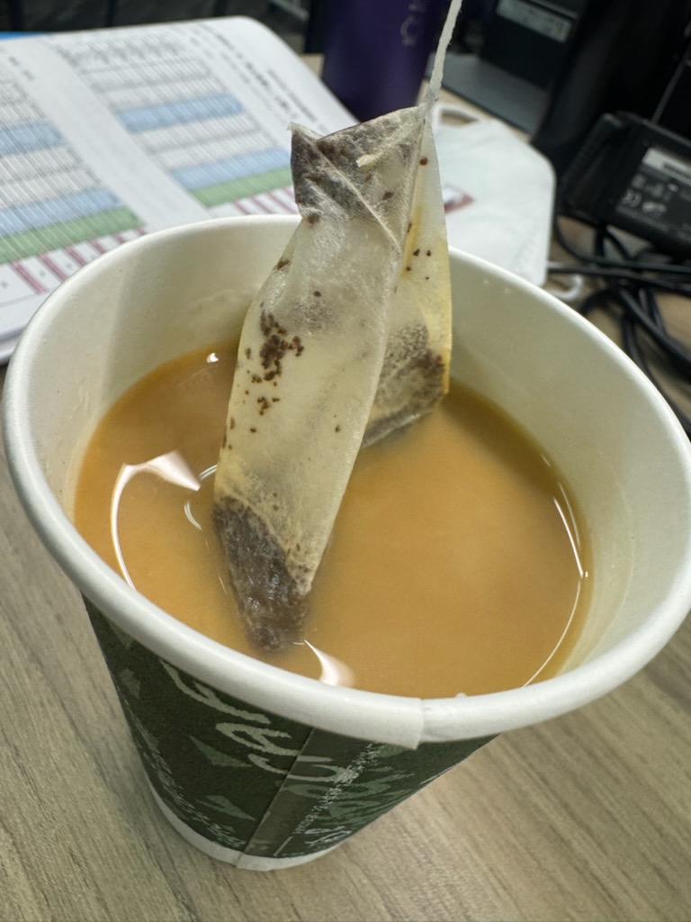 溶け出すミルク